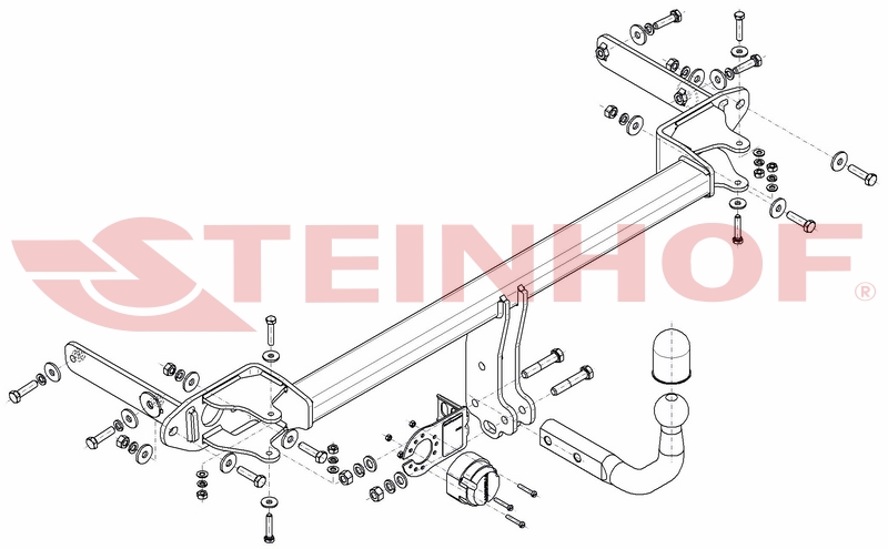 Vlečna kljuka KIA Stonic - od 2017 do 2020